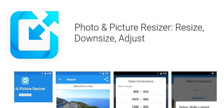 Photo Resizer App - How To Resize |Downsize | Adjust You Photo Online